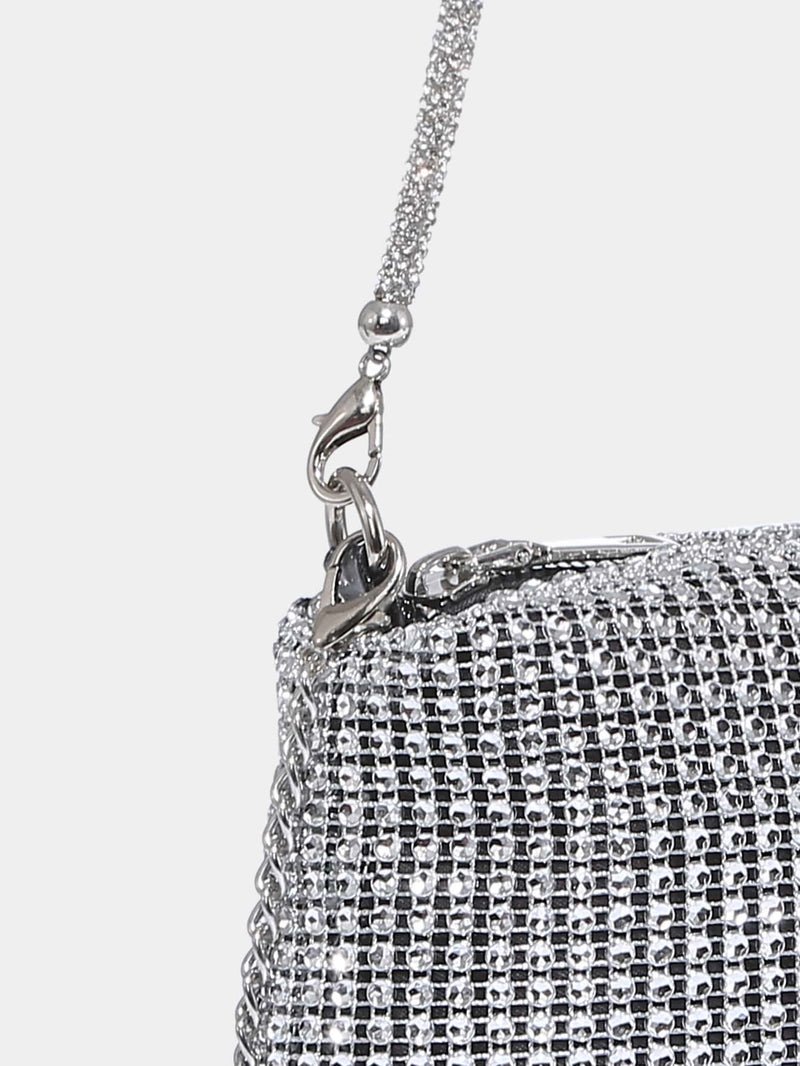 Bolsa Strass Mini Brilhante